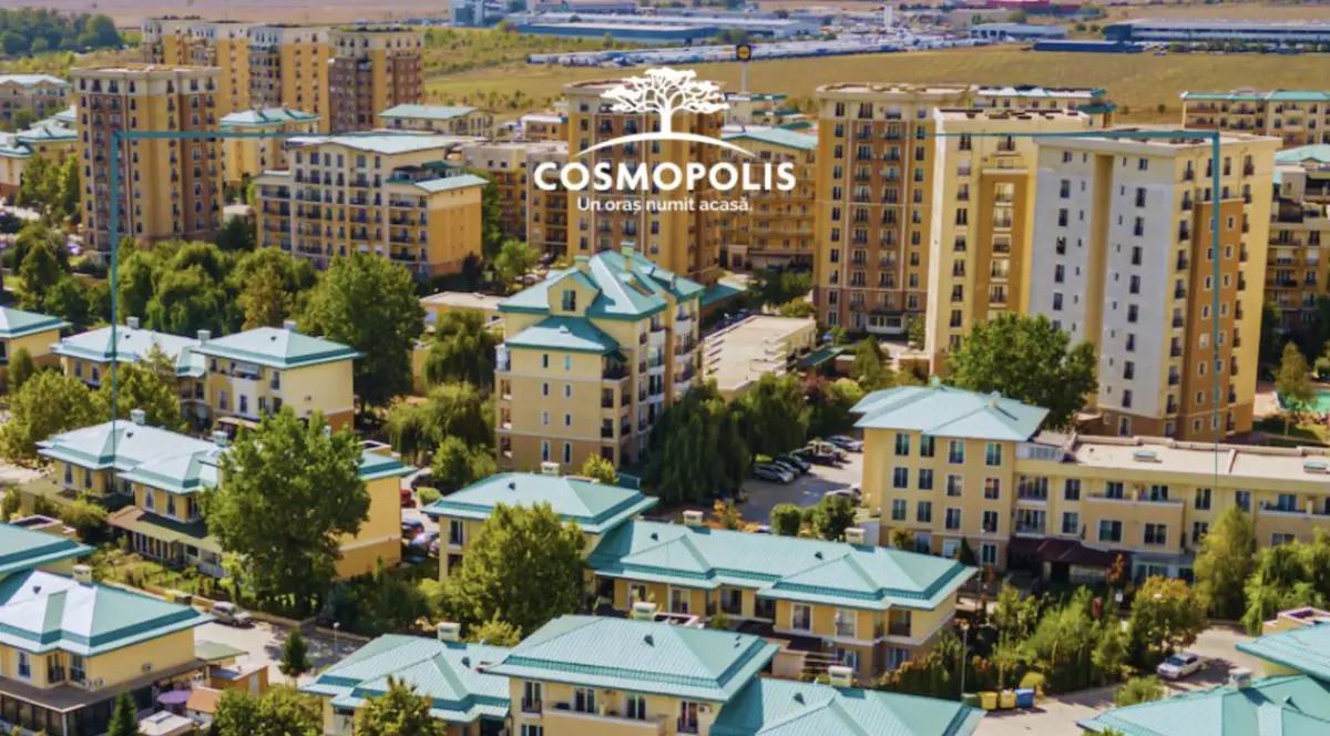 Cosmopolis, cartierul rezidențial în care o tânără a fost împușcată pe stradă. Foto faacebook Cosmopolis