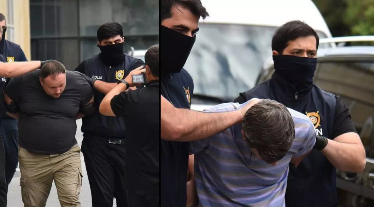 Doi „jurnaliști” ruși arestați la Baku sub suspiciunea că sunt „agenți FSB” Captură X @Maks_NAFO_FELLA