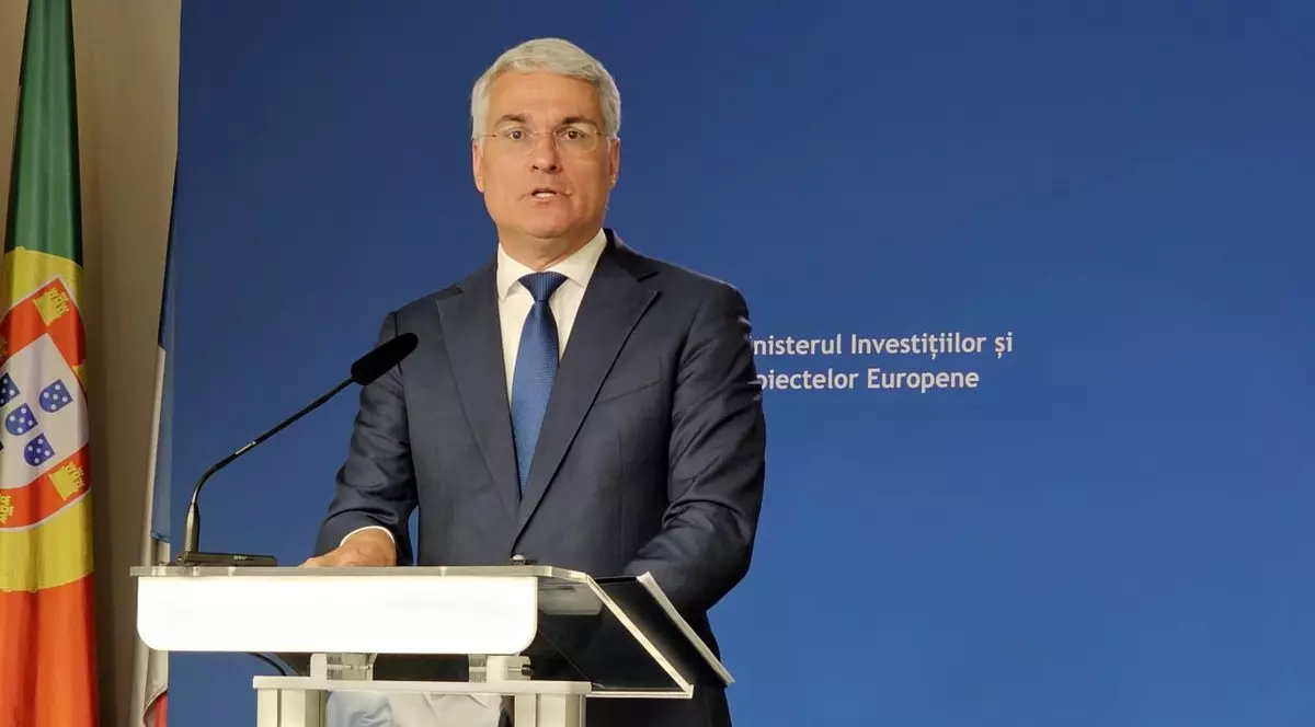 Dragoș Pîslaru, prima conferință de presă după ce a fost numit ministrul Proiectelor Europene în iunie 2025