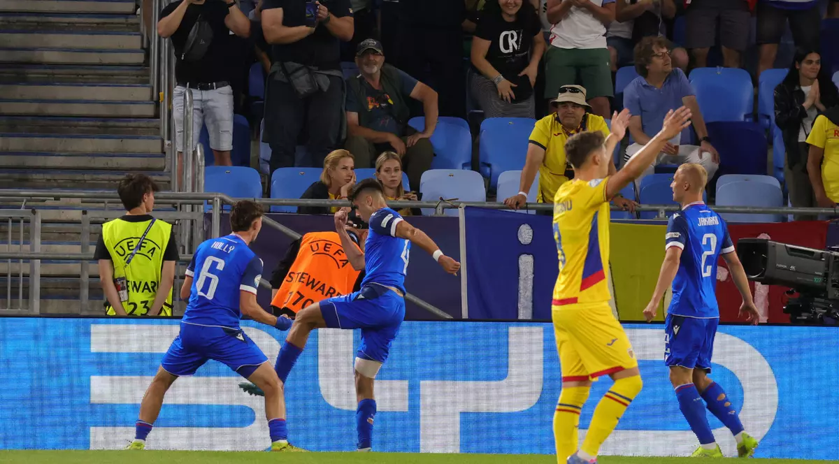 Romania - Slovacia, la Euro U21 2025. „Tricolorii mici” au pierdut și ultimul meci de la turneul final