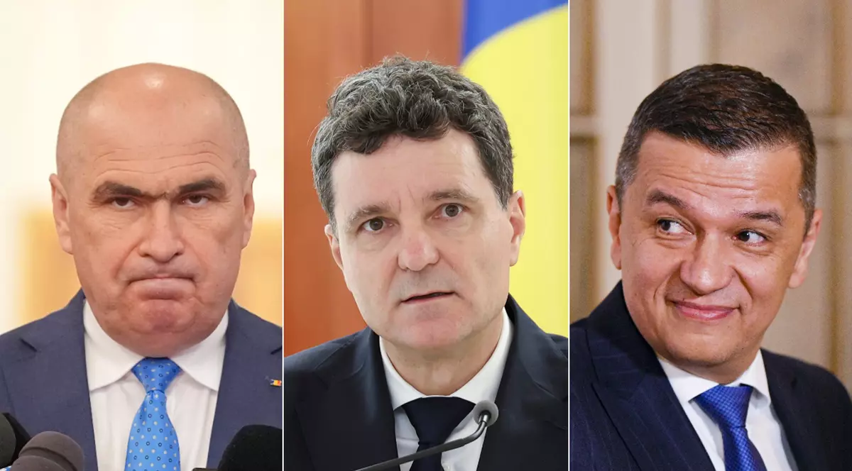 Colaj Ilie Bolojan, NIcusor Dan, Sorin Grindeanu