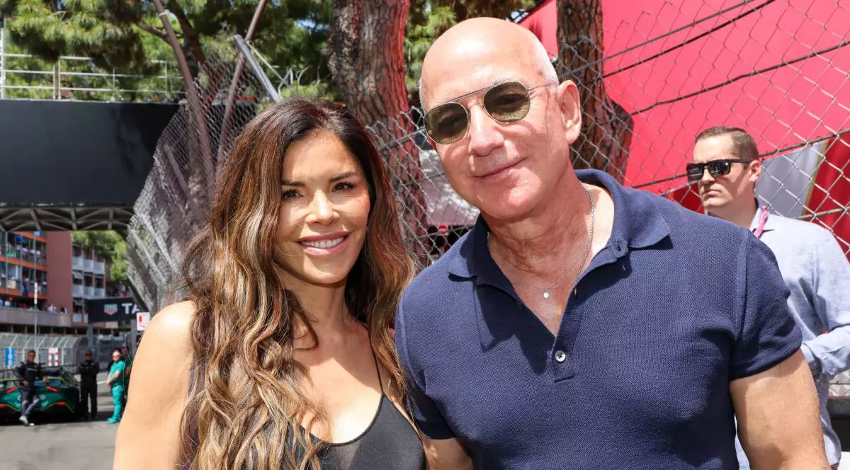 Jeff Bezos și Lauren Sanchez la Monaco