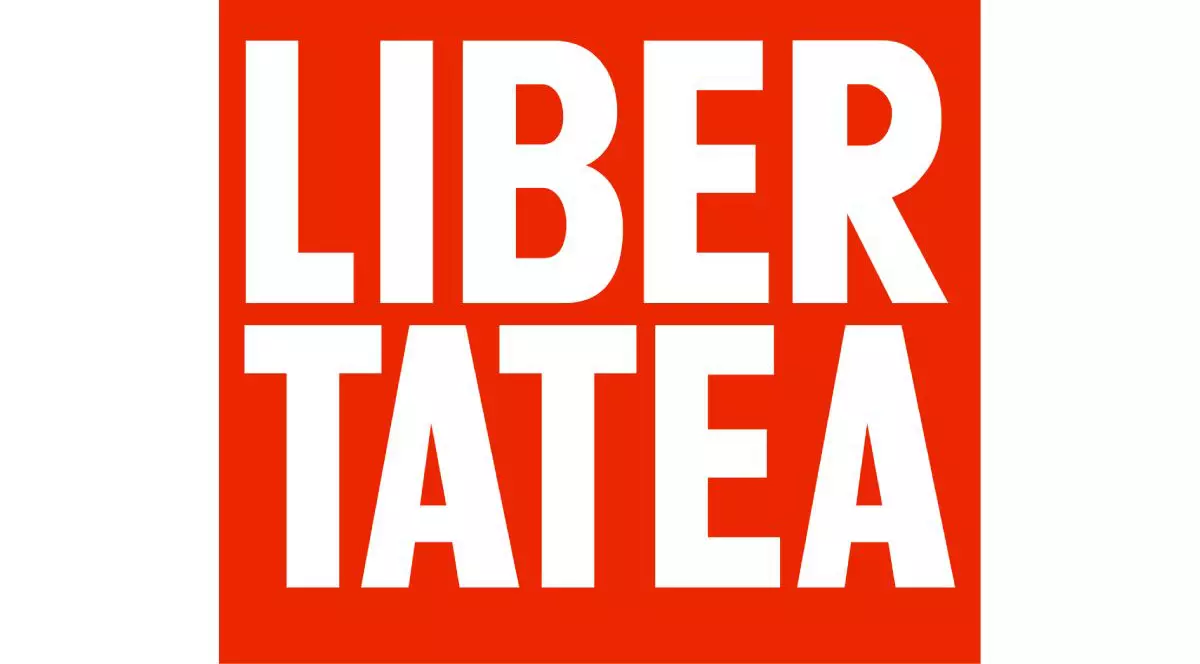 Logo-ul Libertatea pe fundal alb