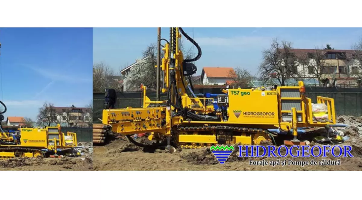 Aparatura Hidrogeofor pentru foraje puturi