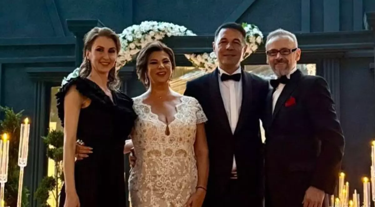 Mihaela Borcea și Sorin Rap s-au căsătorit. Primele imagini de la nunta lor, unde Mihai Albu și Romanița Iovan au fost printre invitați