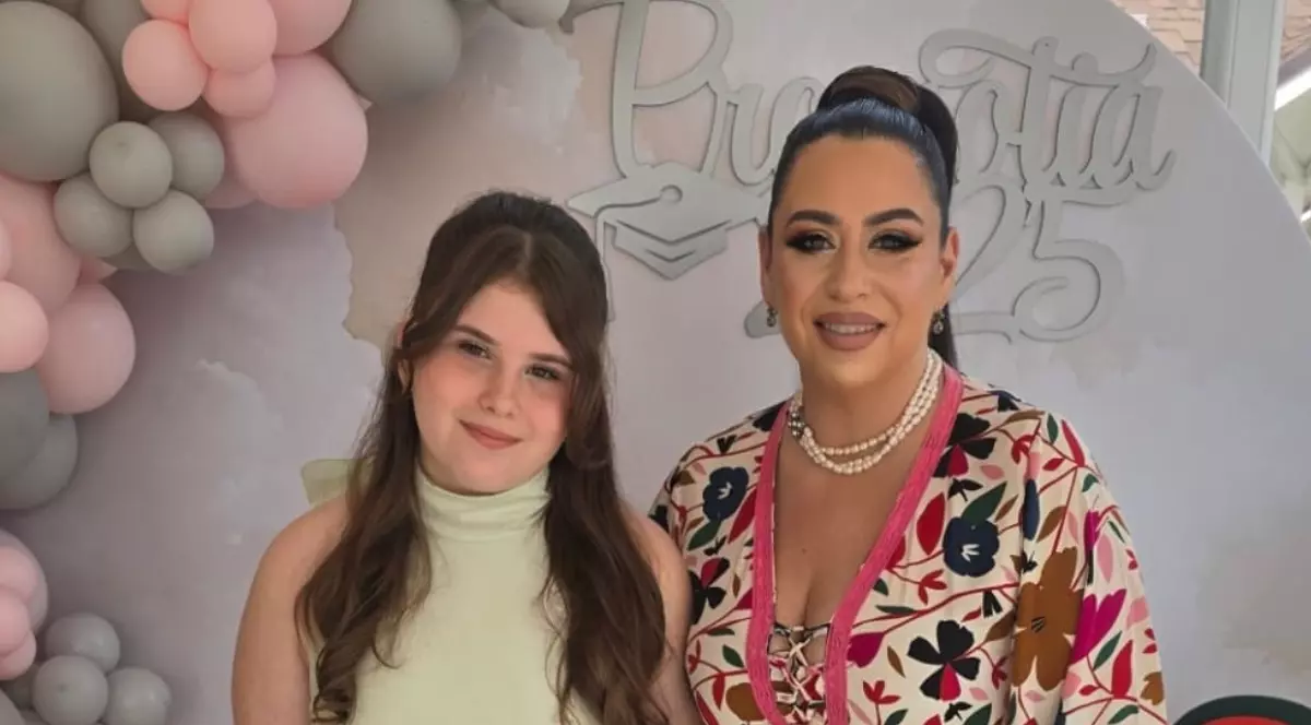 Oana Roman si fiica Isabela