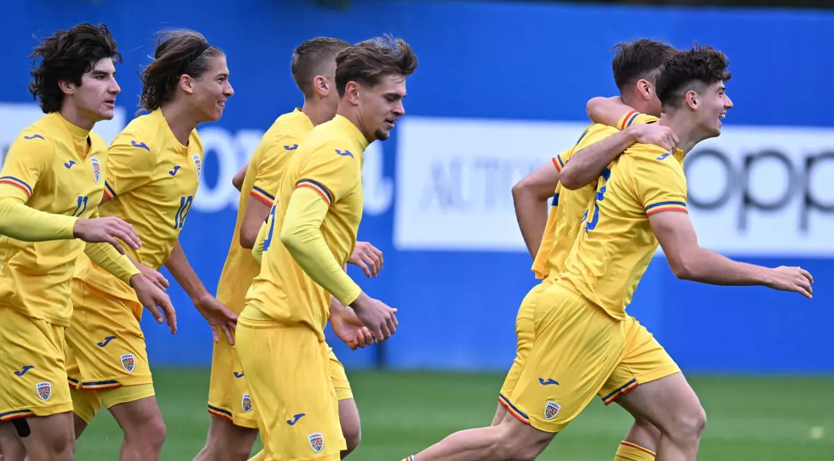 Naționala de fotbal a României U19 s-a calificat la EURO 2025