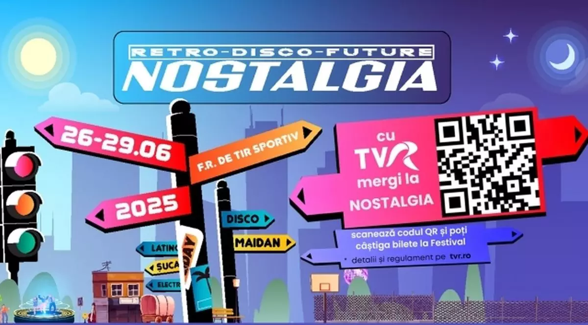 Afiș al Festivalului Nostalgia 2025