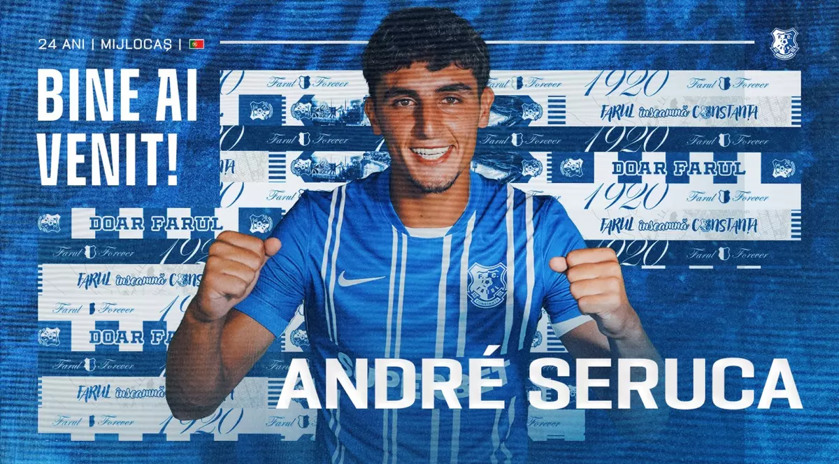 Andre Seruca de Oliveira e cel mai recent transfer de la Farul