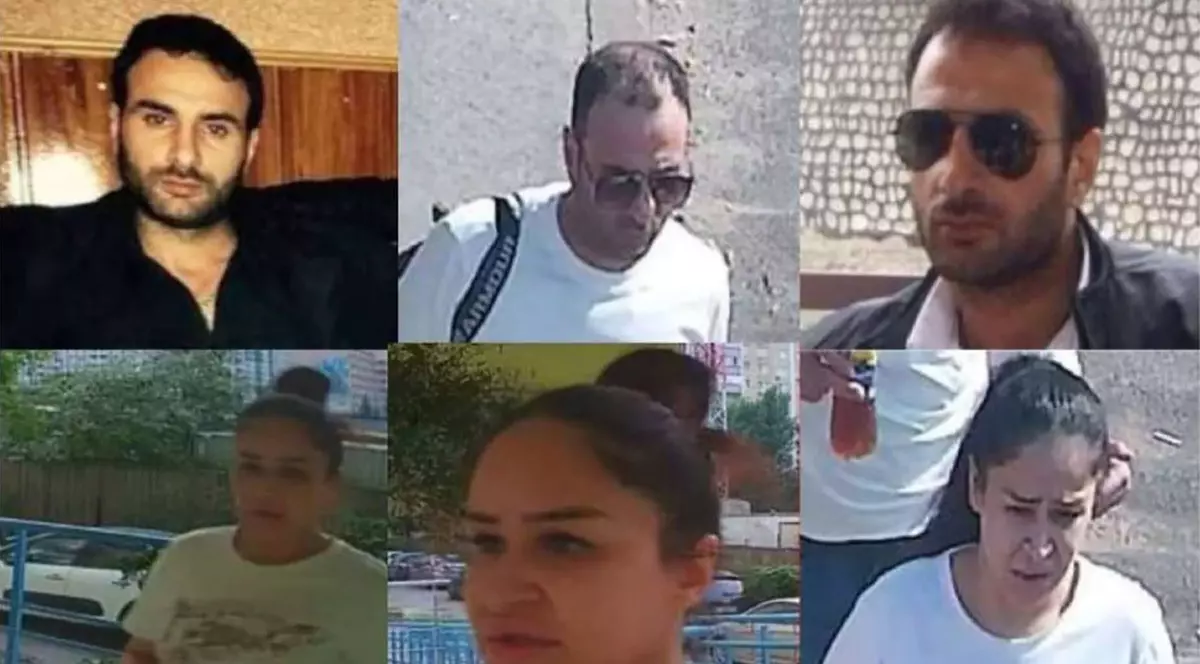 Cei doi suspecți în asasinarea colonelului Ivan Voronici - sus, Zaqani Gulelizade (43 de ani) și jos, Narmin Gulieva (34 de ani) Foto: Profimedia