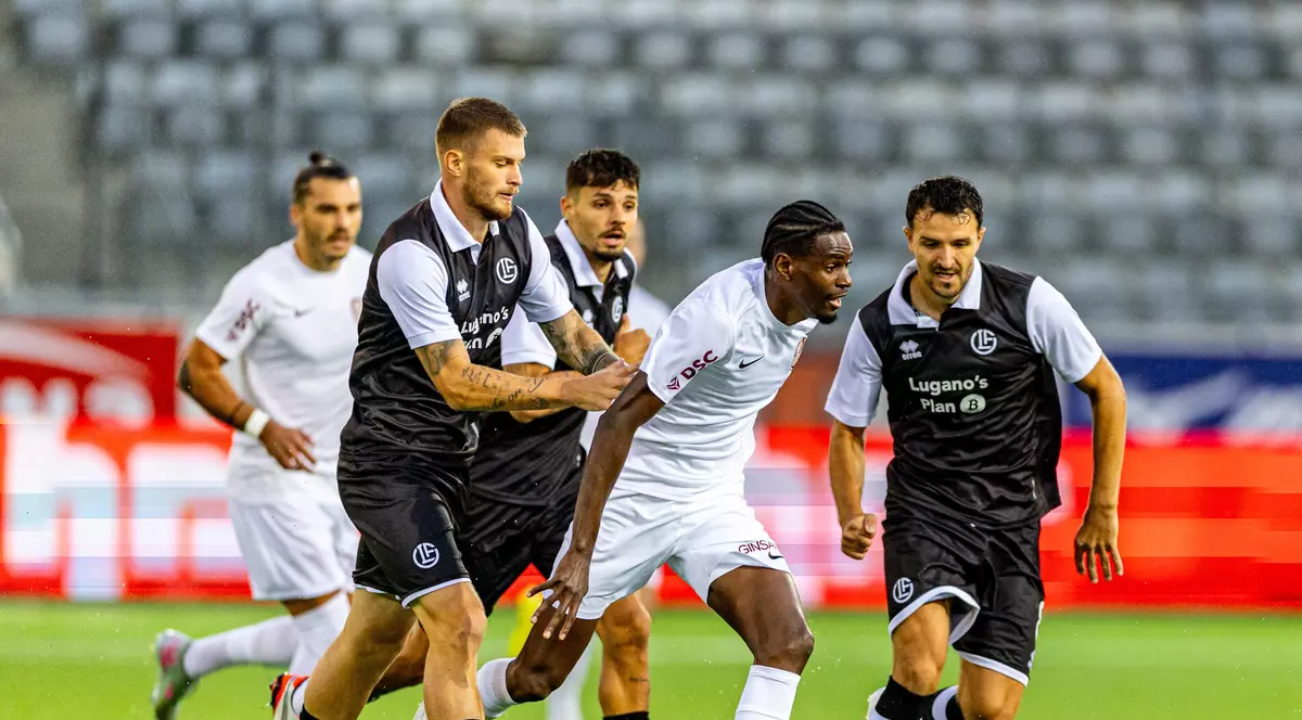 CFR Cluj a terminat la egalitate 0-0 cu Lugano. Foto: sportpictures.eu