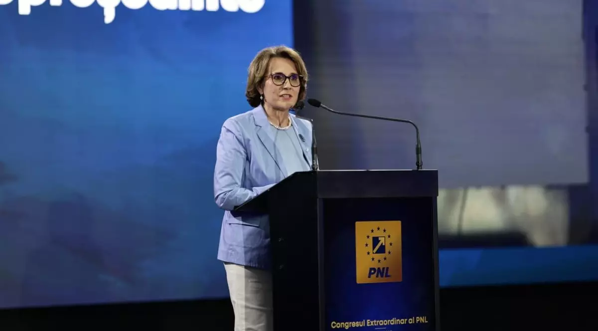 Nicoleta Pauliuc (54 de ani) a devenit prima femeie care ocupă poziția de prim-vicepreședinte a PNL