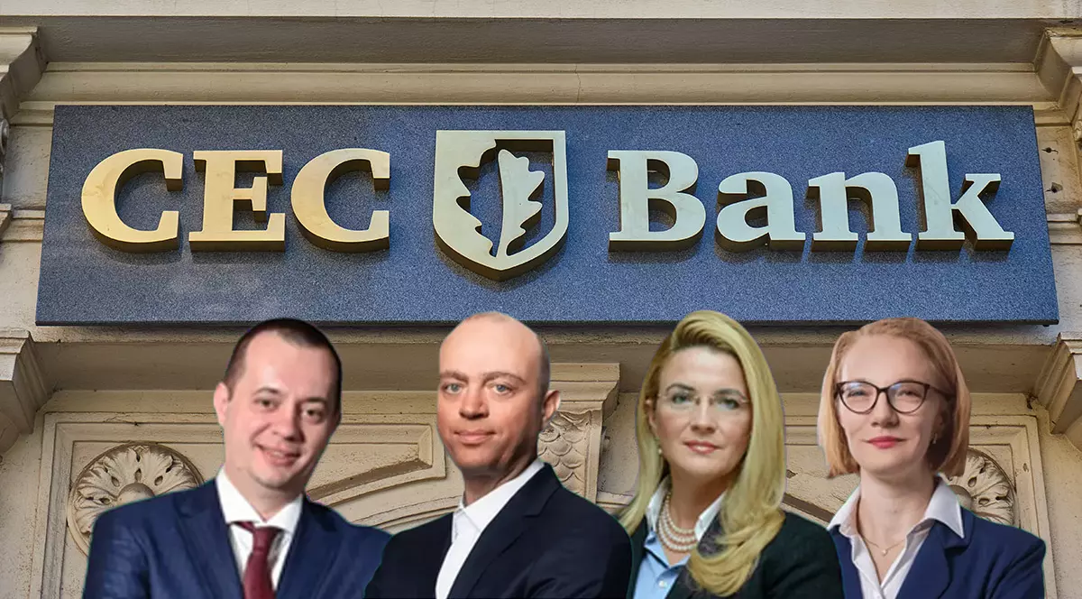 Colaj conducere CEC BanK