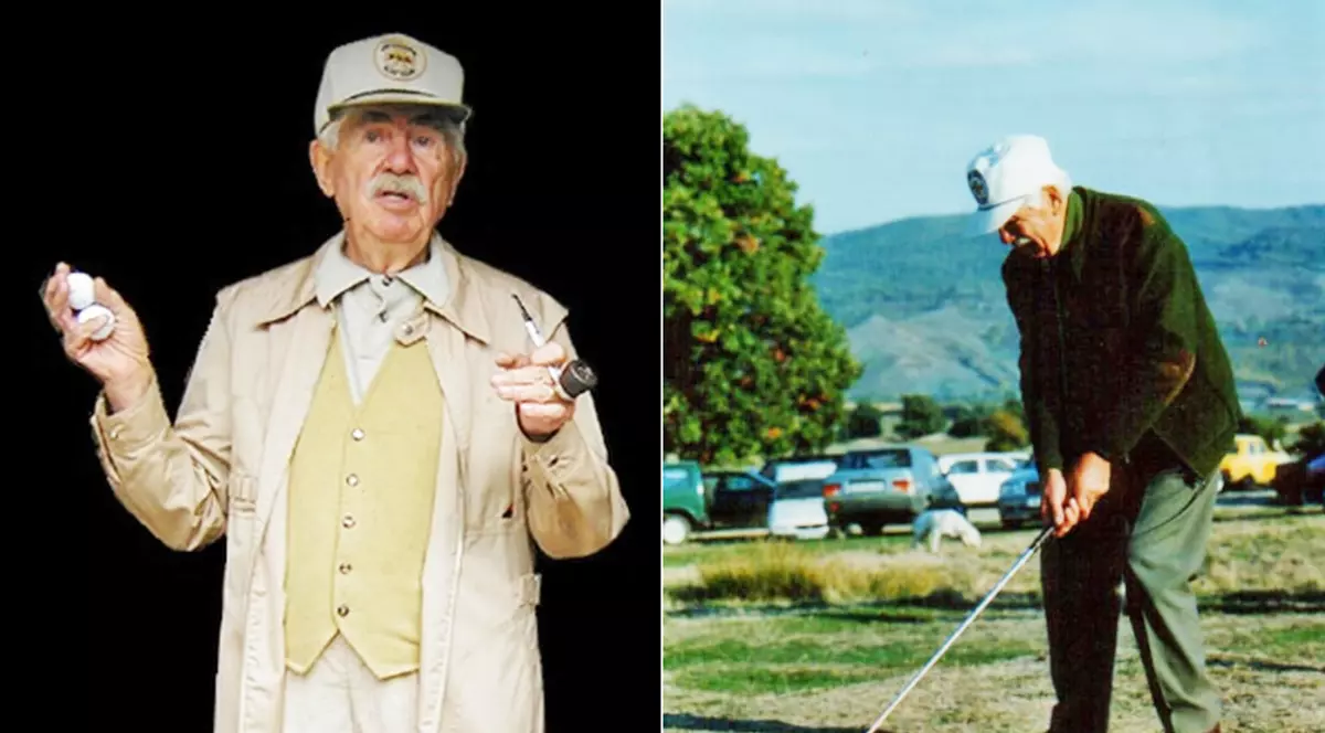 Colaj Paul Tomita, profesor de golf
