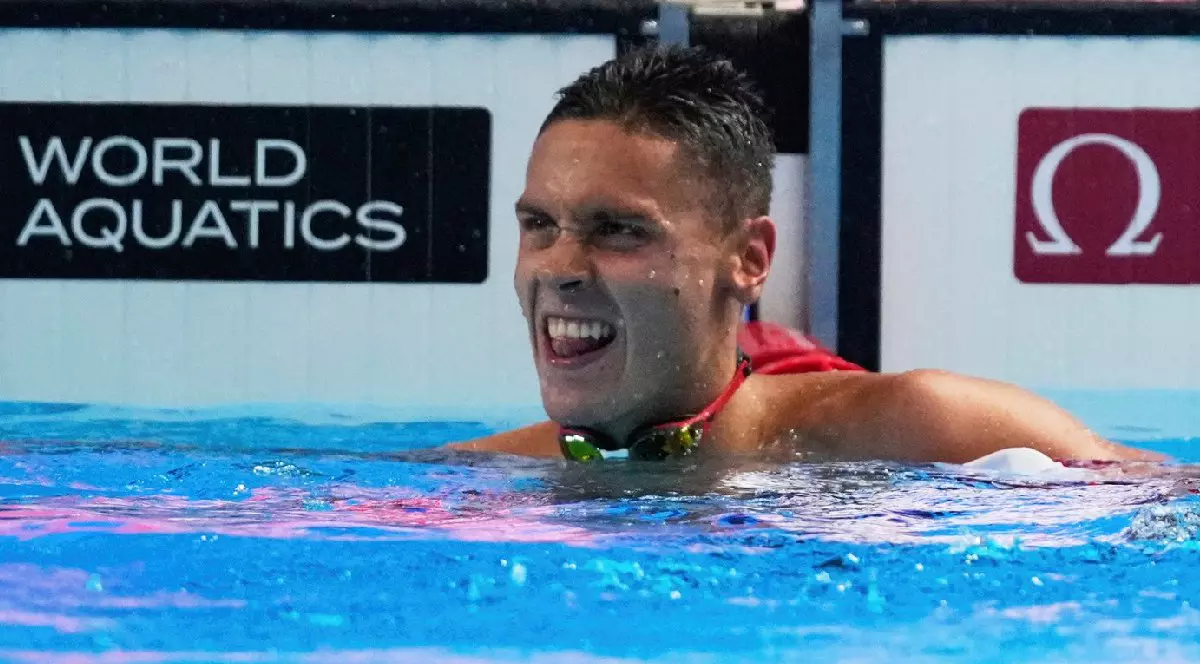 David Popovici s-a calificat în semifinalele probei de 100 de metri liber, la Campionatele Mondiale de natație din Singapore. La ce oră va înota