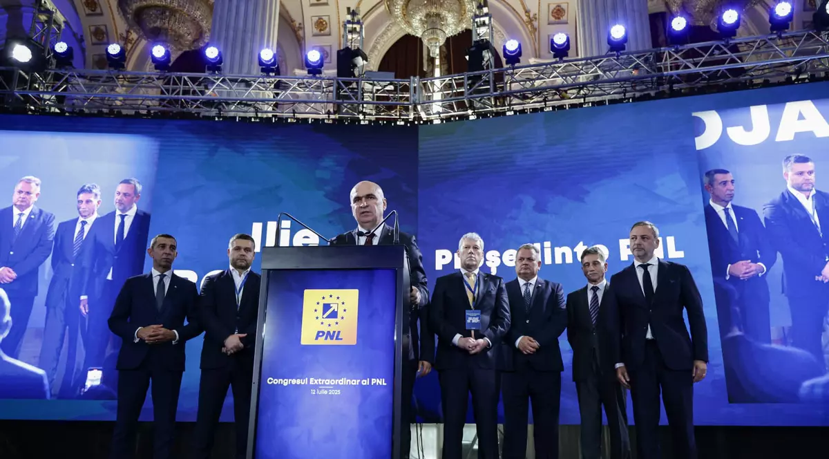 Echipa conducerii PNL cu Ilie Bolojan președinte FOTO Vlad Chirea