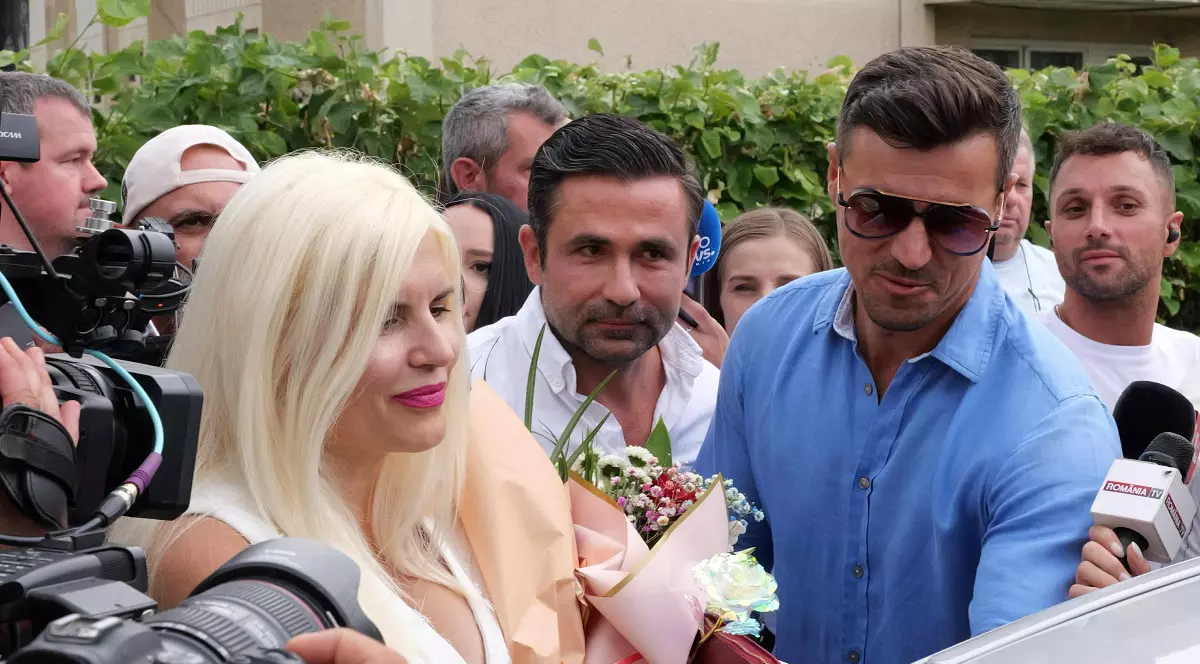 Elena Udrea și Adrian Alexandrov, partenerul ei.