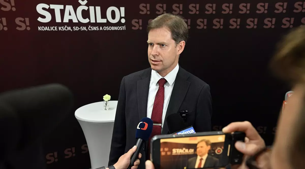 Eurodeputatul Ondrej Dostal, în timpul unui interviu Foto: Profimedia