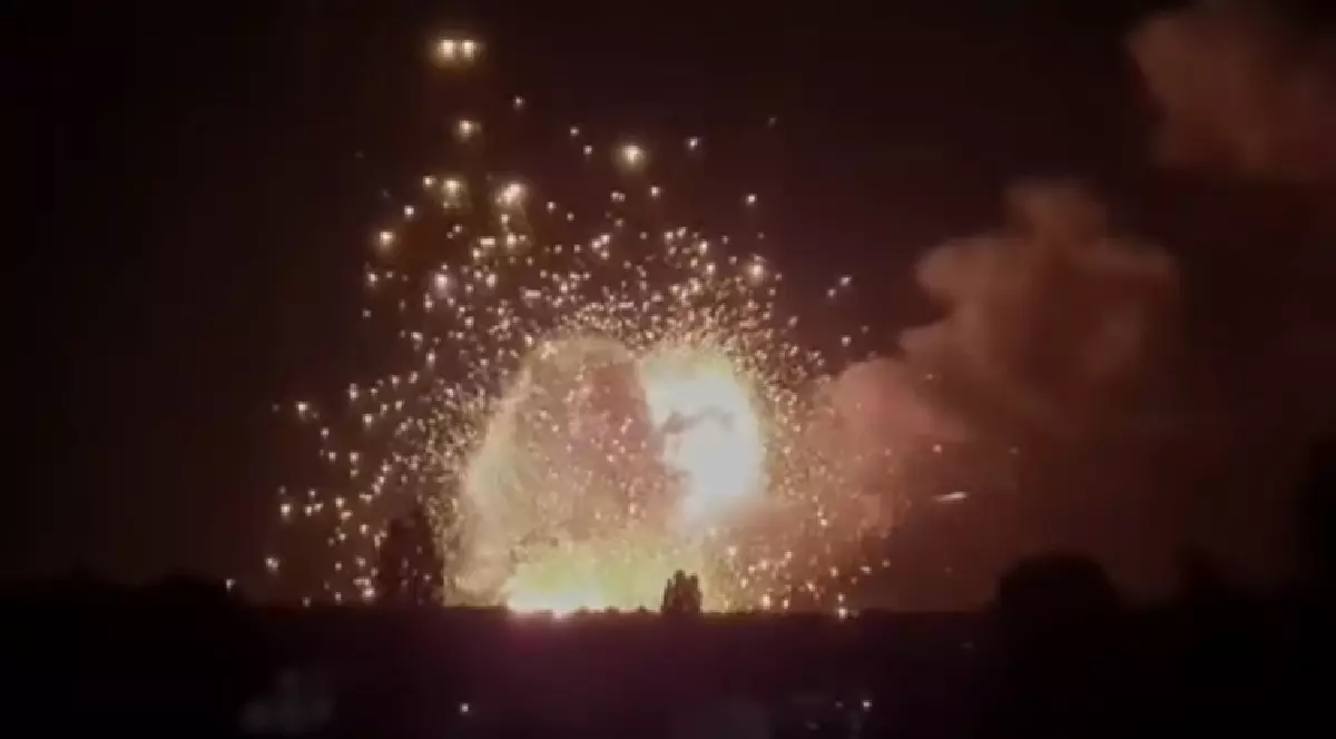 Explozia de la granița cu România