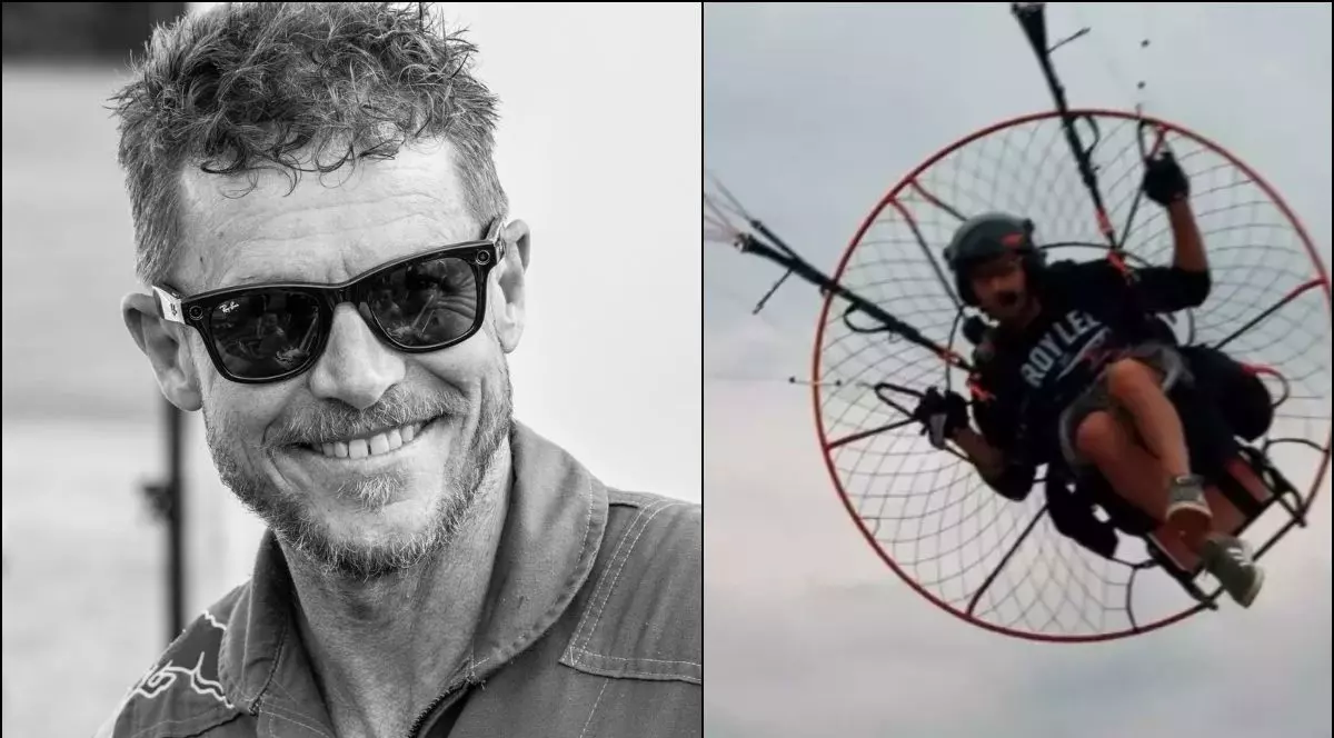 Felix Baumgartner avea o cameră video legată de picior când a murit