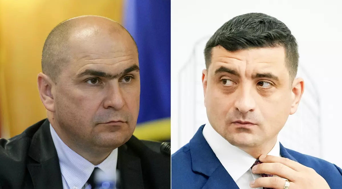 Colaj Ilie Bolojan, George Simion. Fotografii Hepta