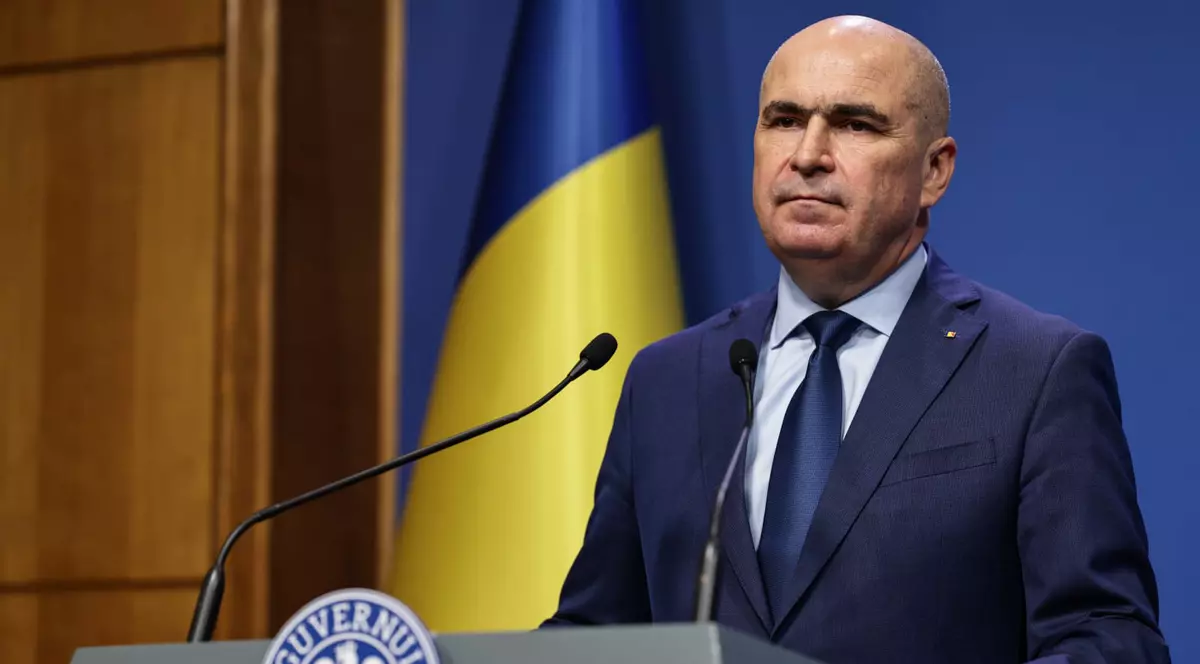 Ilie Bolojan în conferința de presă despre pensiile speciale FOTO Vlad Chirea