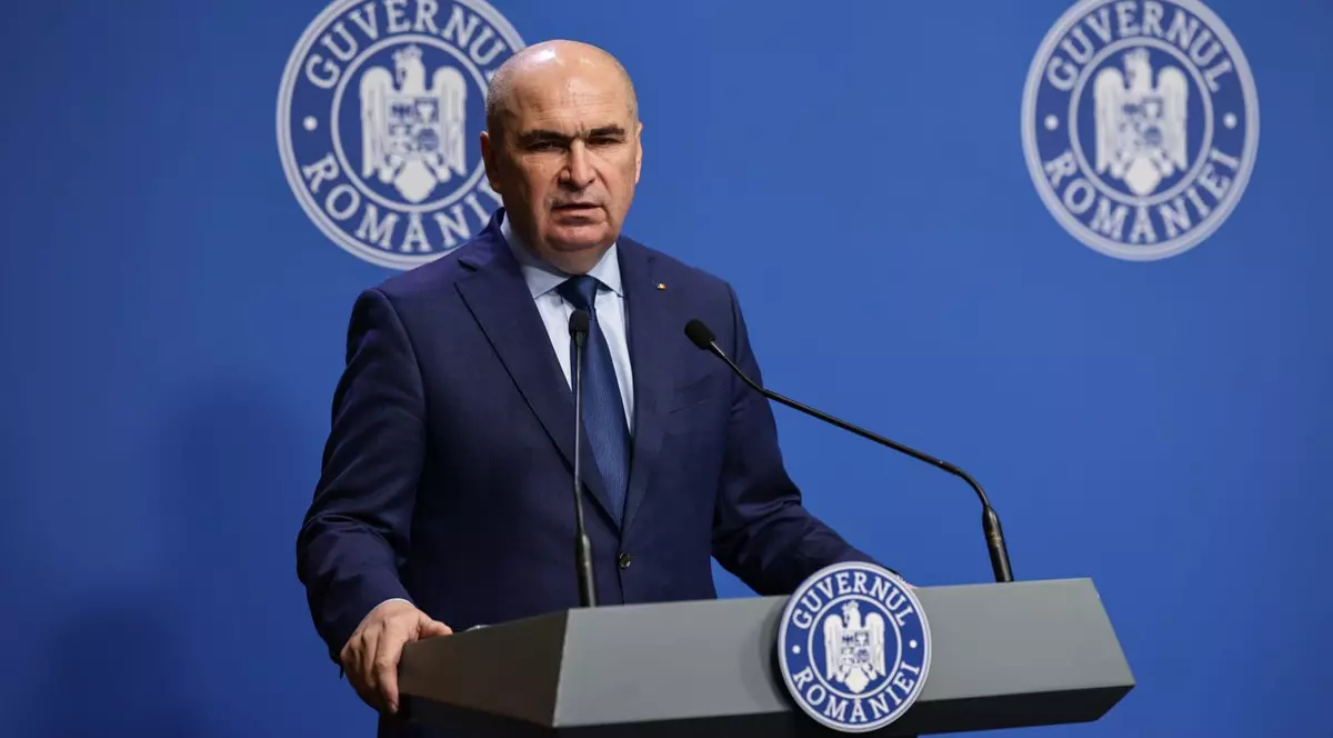Premierul Ilie Bolojan a susținut la Palatul Victoria o conferință de presa despre reforma pensiilor speciale ale magistraților