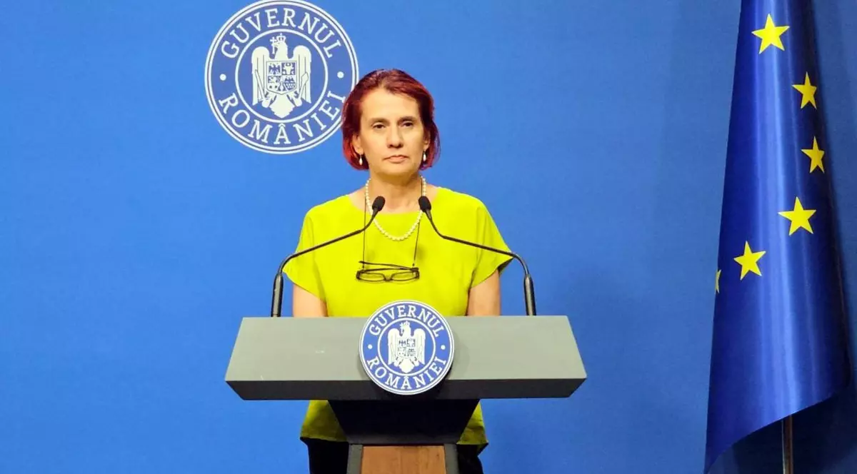 Ioana Dogioiu a devenit purtător de cuvânt al premierului Ilie Bolojan pe 7 iulie 2025. Foto: Cristian Otopeanu / Libertatea