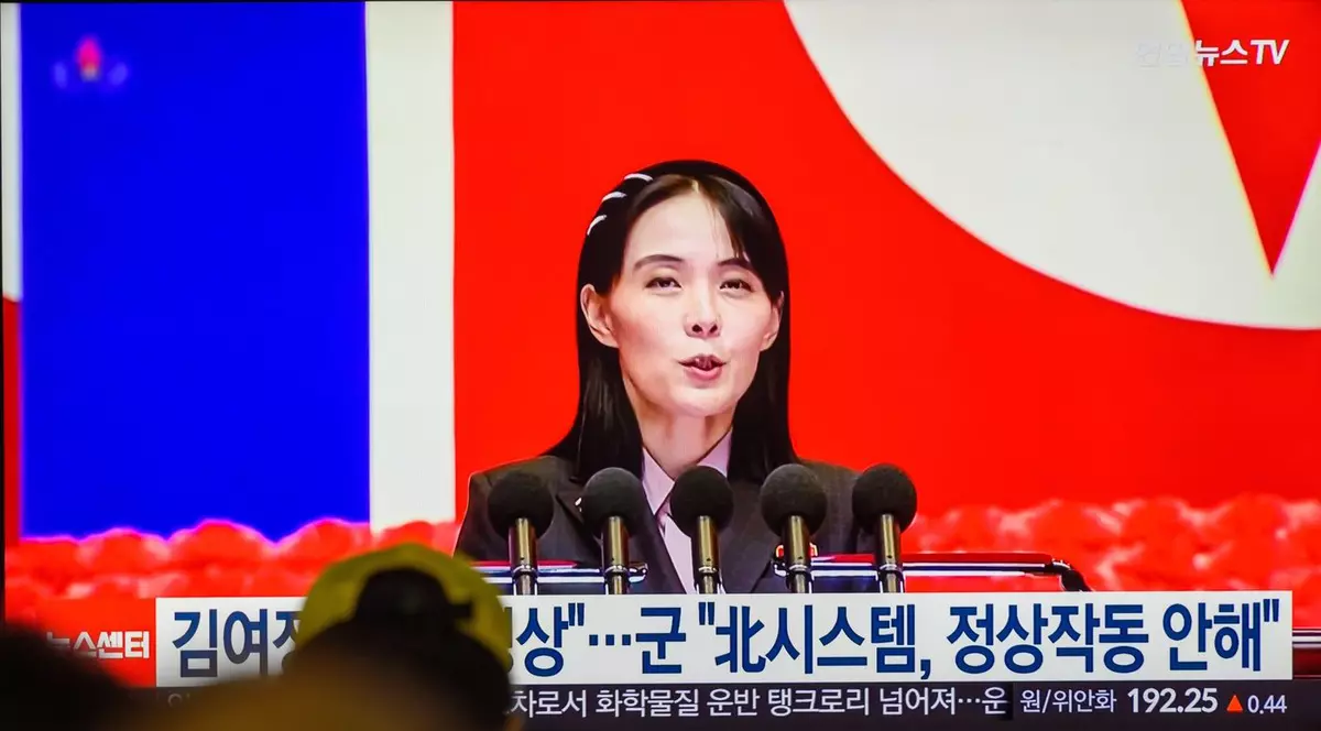 Kim Yo-jong, sora dictatorului nord-coreean Kim Jong-un Foto: Profimedia