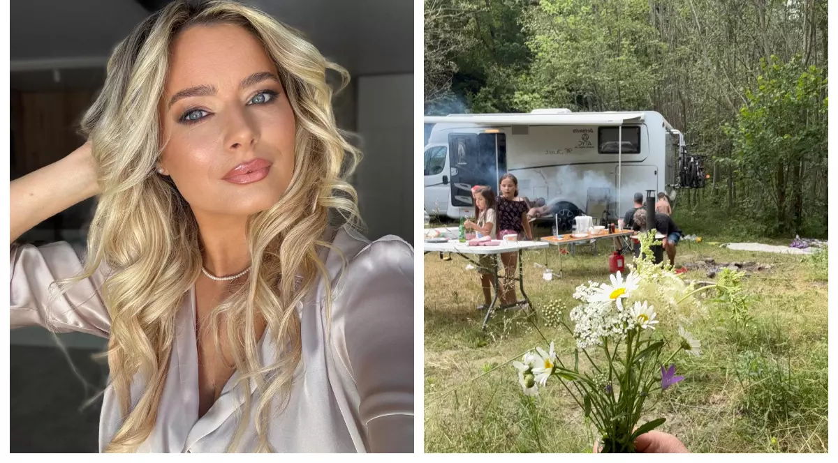 Laura Cosoi și familia ei au plecat în vacanță cu rulota. Experiența de care au avut parte. „Pe vremuri veneam aici cu părinții”