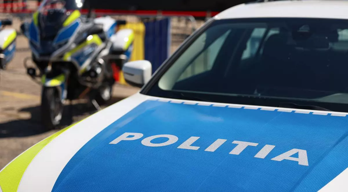 Mașina de Poliție, în timpul unei intervenții