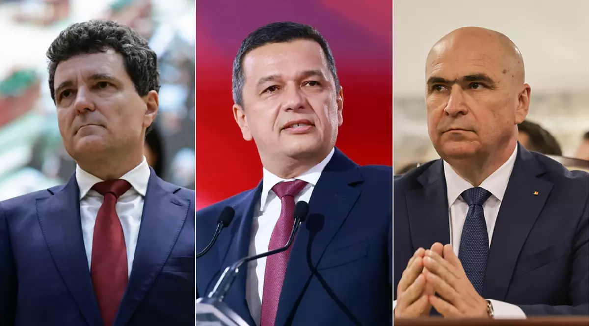 Nicusor Dan, Sorin Grindeanu, Ilie Bolojan