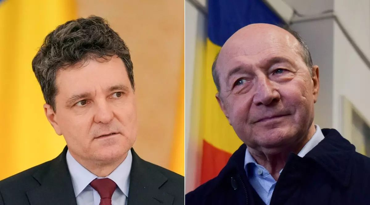 Colaj Nicusor Dan, Traian Basescu. Fotografii Hepta