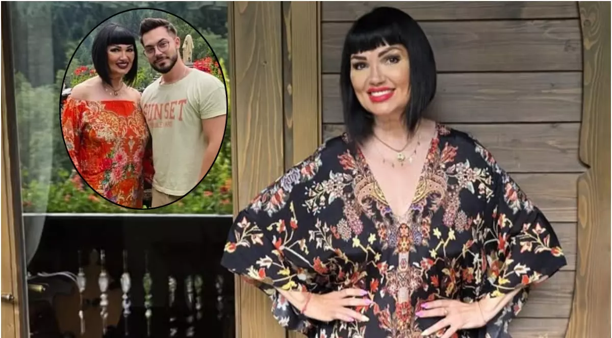 Ozana Barabancea s-a fotografiat alături de Dragoș Popa la Plaiul Foii, lângă Zărnești, în județul Brașov