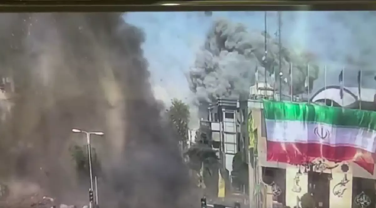 Regimul de la Teheran difuzează videoclipul cu atacul din cartierul Tajrish și acuză Israelul de crime de război Captură X @Shayan86