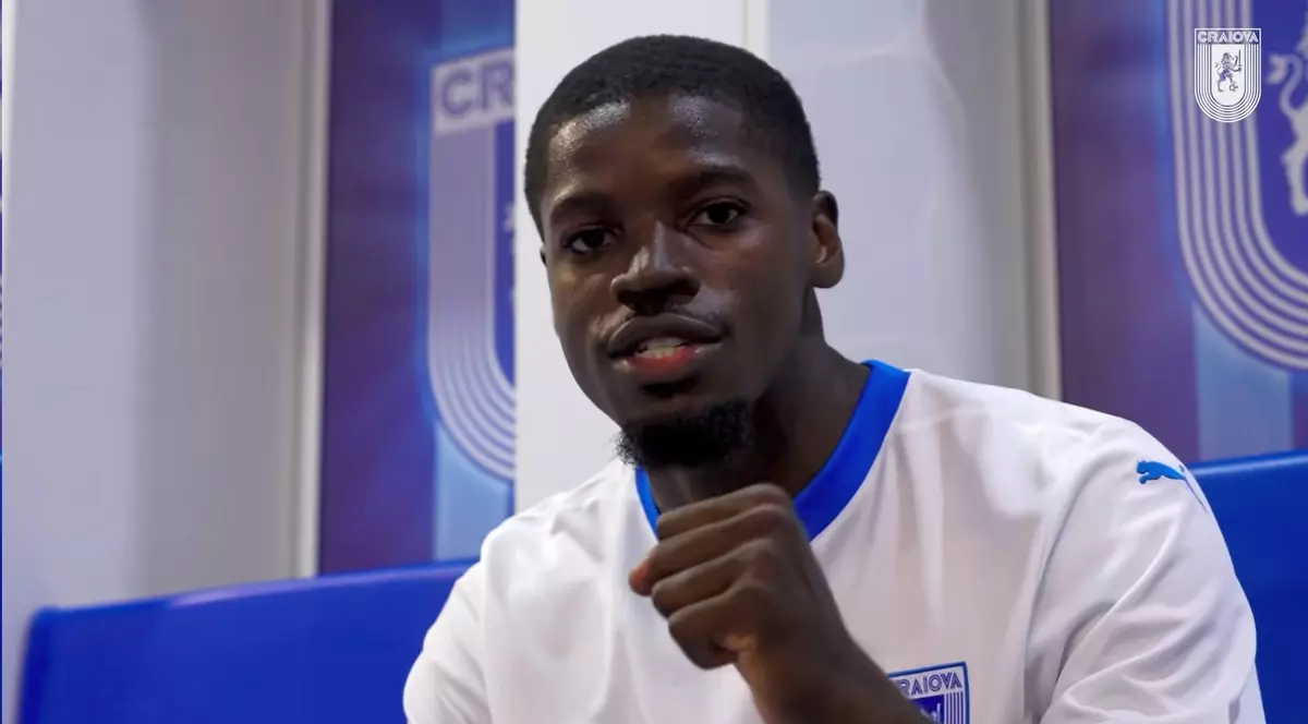 Steven Nsimba a semnat cu Univesitatea Craiova