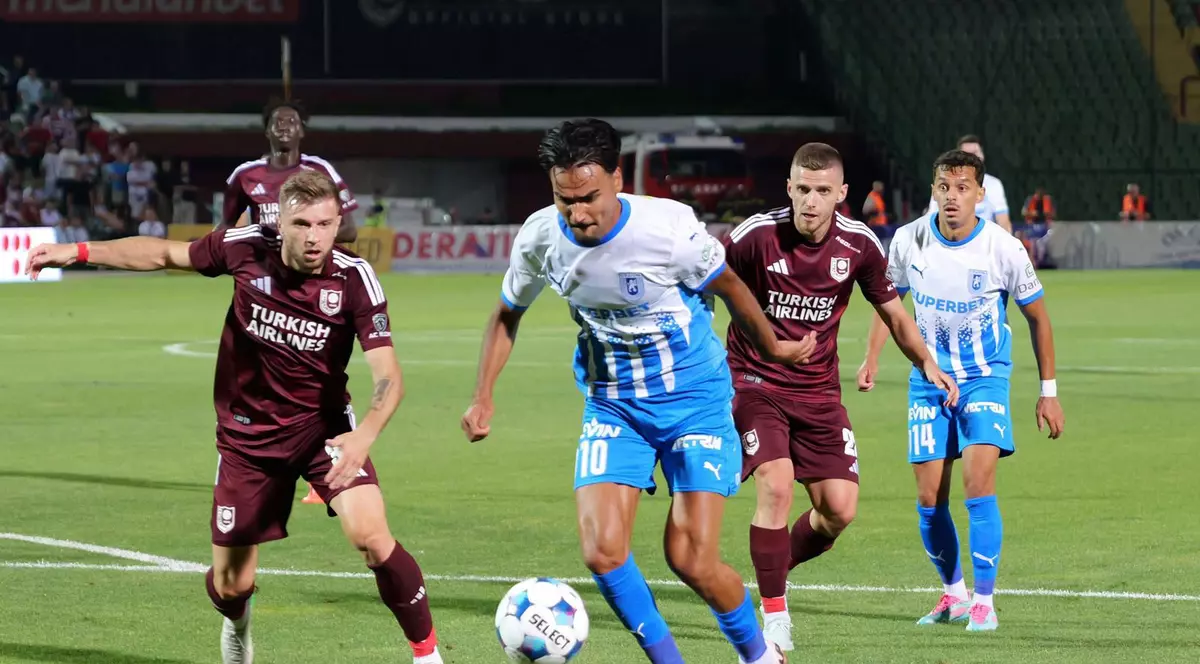 Universitatea Craiova mai are de așteptat pentru o calificare europeană. Foto: Andrei Furnigă (GSP)