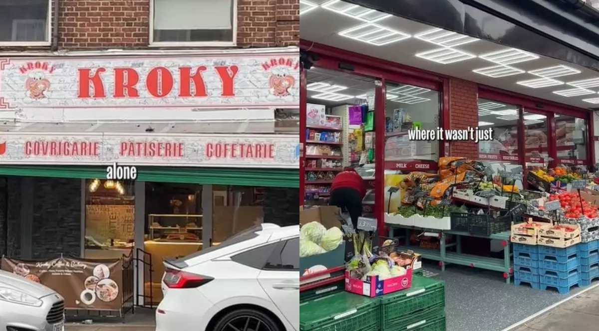 Magazinele românești din Londra, din suburbia Burnt Oak