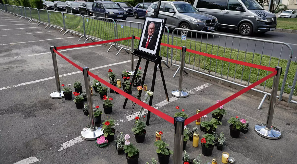 Funeralii Ion Iliescu. Foto. Vlad Chirea