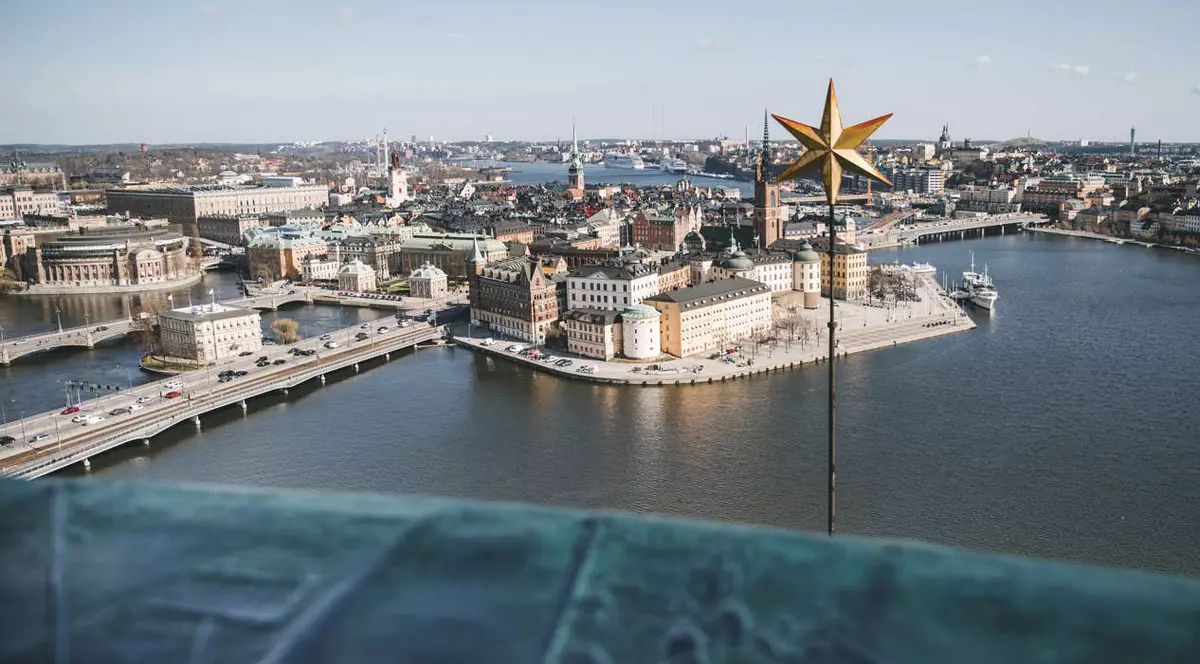 Orașul Stockholm se confruntă cu o criză de apă, pe fondul temperaturilor caniculare. Foto stadhuset.stoc