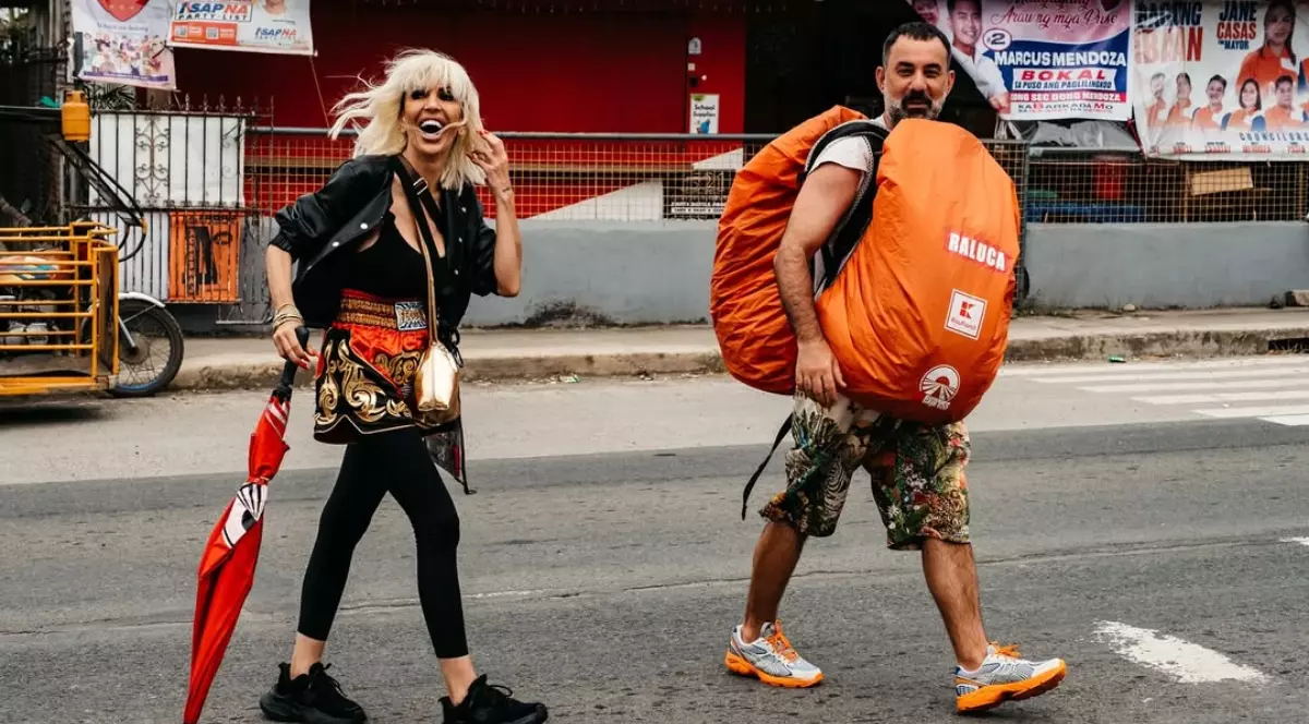 Raluca Bădulescu și Florin Stamin la Asia Express 2025
