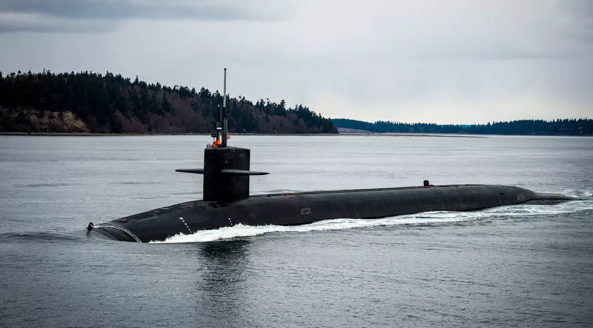 Submarinul din clasa Ohio USS Kentucky. Imagine cu caracter ilustrativ Foto: Profimedia