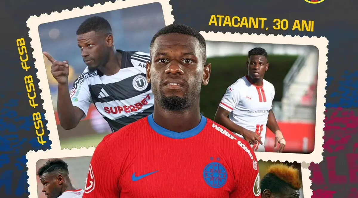FCSB a anunțat transferul lui Mamadou Thiam, de la Universitatea Cluj