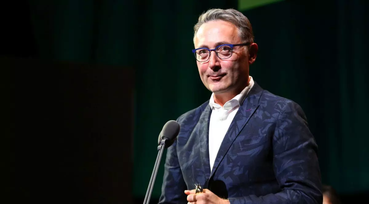 Luni, 29 aprilie 2024, la Teatrului Na?ional ,,I. L. Caragiale'' din Bucuresti, a avut loc cea de-a 18-a editie a Galei Premiilor Gopo, in cadrul careia au fost celebrate performantele inregistrate de cinematografia romana in ultimii ani. In imagine: Tudor Giurgiu. CRISTIAN RADU NEMA / MEDIAFAX FOTO