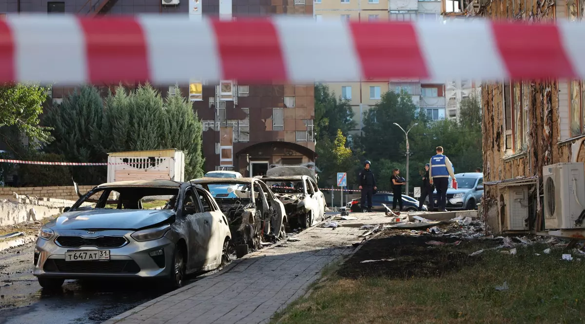 Atac ucrainean la Belgorod, Rusia. Imagine cu caracter ilustrativ. Foto Hepta