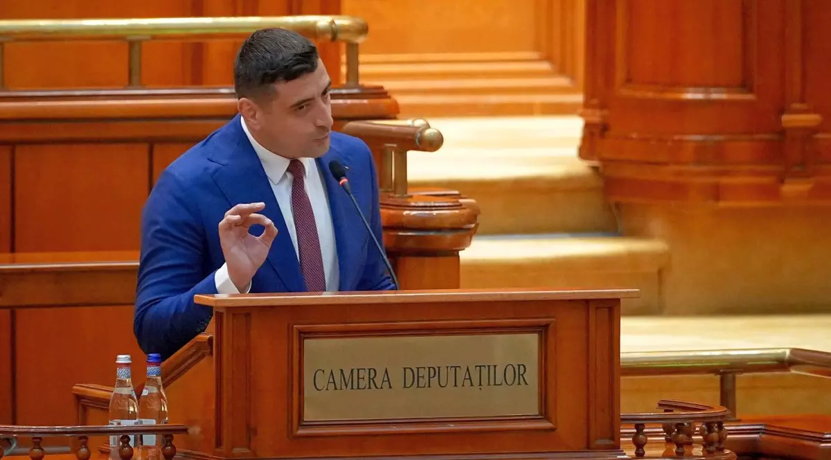 George Simion, acuzat de implicare ilegală în campania electorală din Rep. Moldova Foto: Hepta