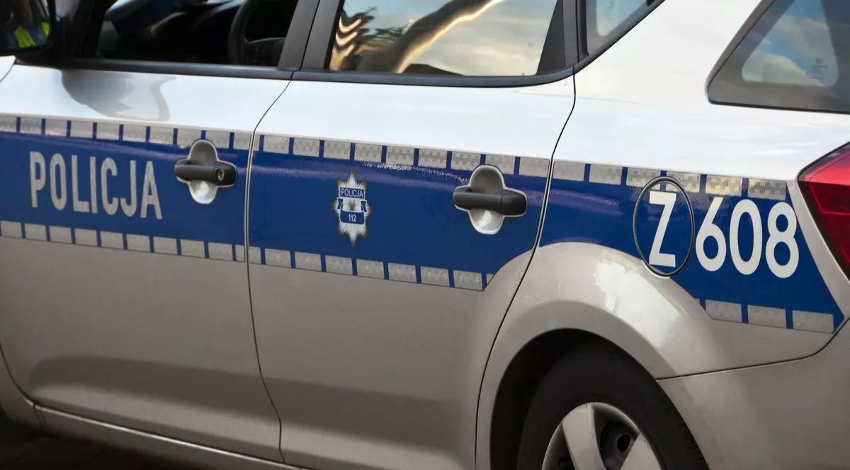 Imagine cu o autospecială a Poliției din Polonia