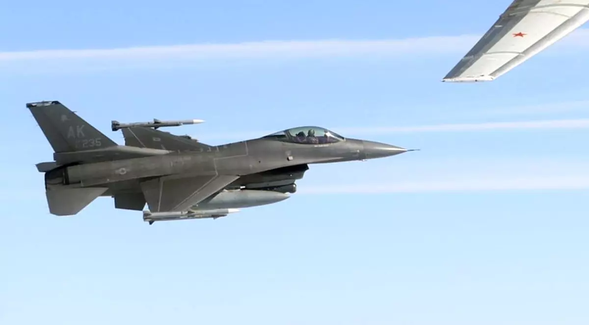 Imagine ilustrativă cu un avion de vânătoare. Foto: Profimedia