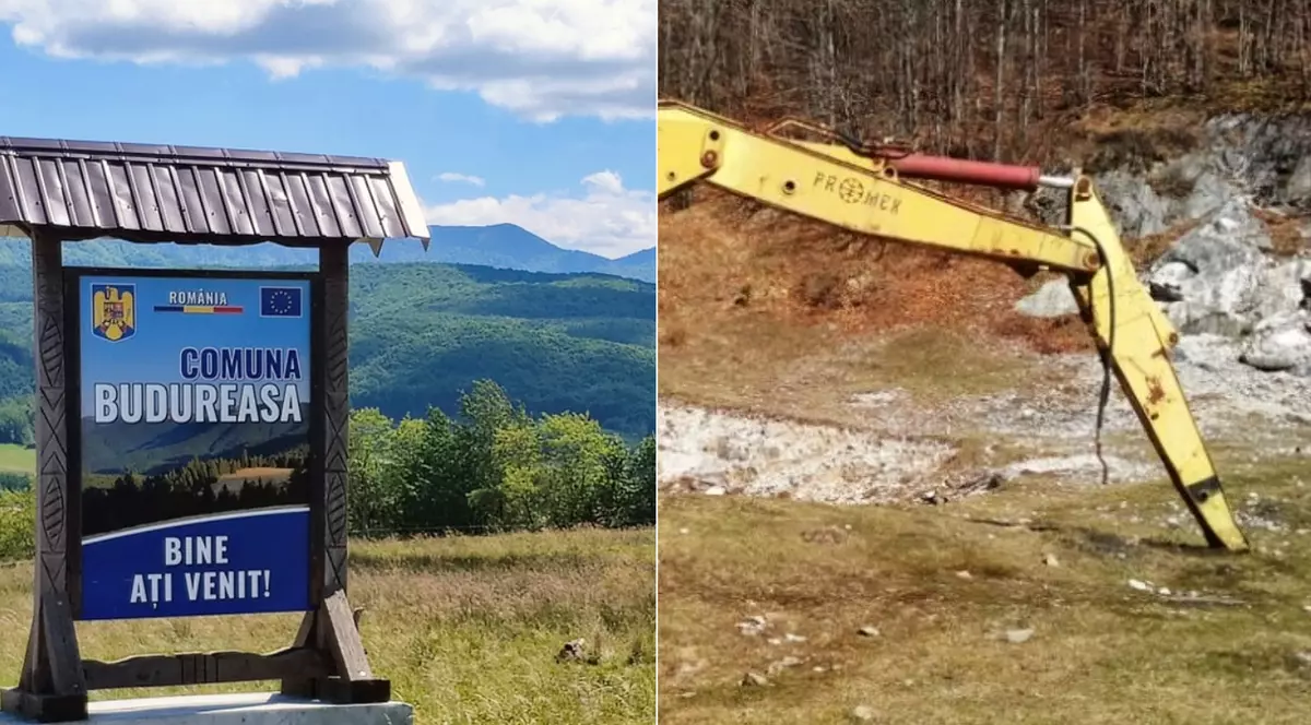 Colaj exploatare miniera Budureasa