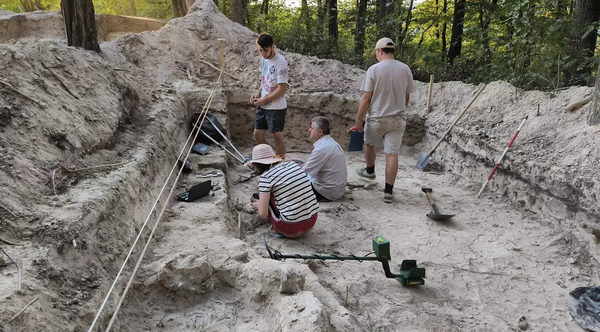 Descoperiri arheologice Buridava. Foto Constantin Barbulescu